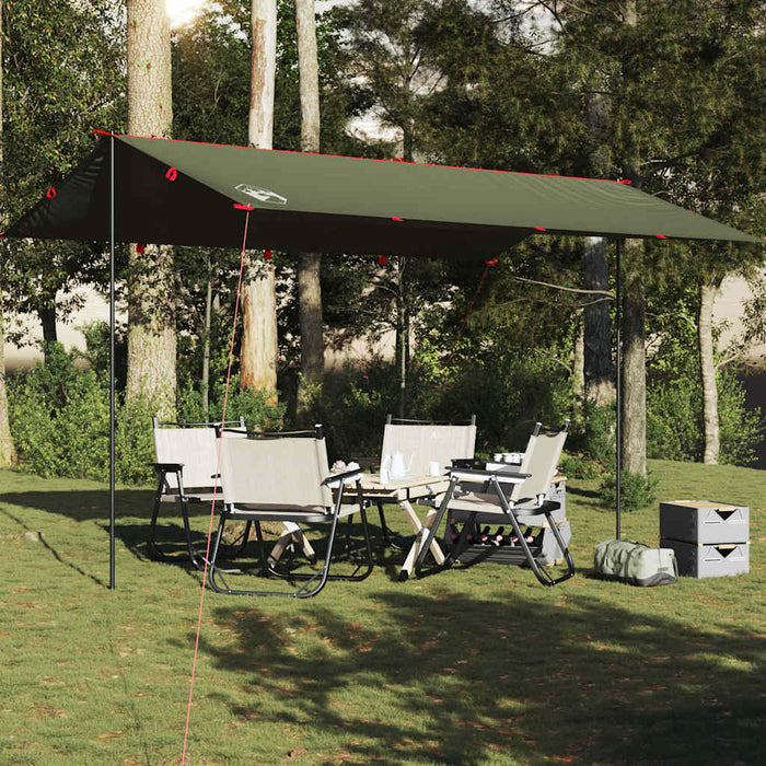 Kampeerluifel – Waterdichte luifel – Olijfgroen – Compact ontwerp – Diverse maten - Bivakshop