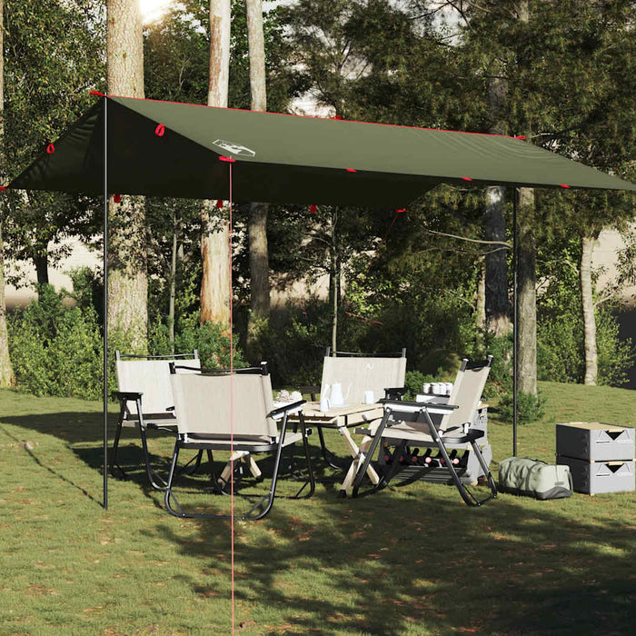 Kampeerluifel – Waterdichte luifel – Olijfgroen – Compact ontwerp – Diverse maten - Bivakshop
