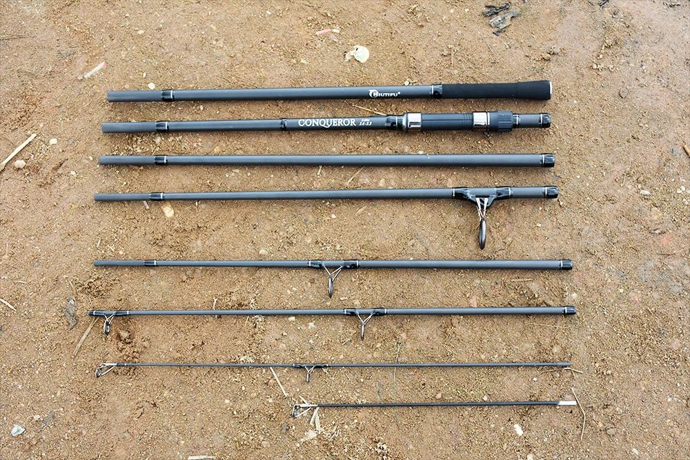 Karper Reishengel (7 - Delig) – 30T Carbon, Multi - Tip - Bivakshop