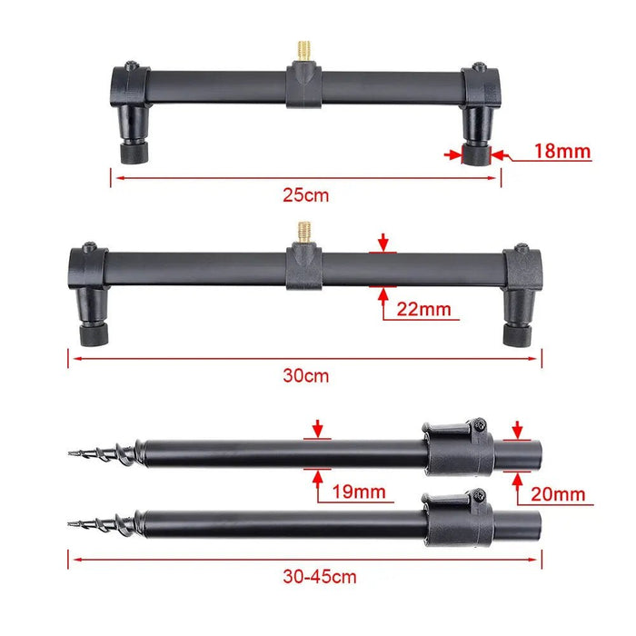 Karpervis tas – met buzz bar vak – compact en stevig - Bivakshop