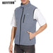KEFITEVD lichtgewicht heren hikingvest - Winddicht outdoor gilet voor kamperen, klimmen en vissen - Bivakshop