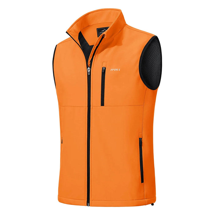 KEFITEVD lichtgewicht heren hikingvest - Winddicht outdoor gilet voor kamperen, klimmen en vissen - Bivakshop