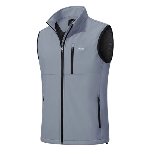 KEFITEVD lichtgewicht heren hikingvest - Winddicht outdoor gilet voor kamperen, klimmen en vissen - Bivakshop