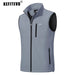 KEFITEVD lichtgewicht heren hikingvest - Winddicht outdoor gilet voor kamperen, klimmen en vissen - Bivakshop