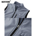 KEFITEVD lichtgewicht heren hikingvest - Winddicht outdoor gilet voor kamperen, klimmen en vissen - Bivakshop