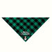 Kerst hondenbandana – Verstelbare sjaal – Feestelijk Santa design - Bivakshop