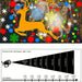 Kerstlaserprojector – 16 patronen – draaibaar & spatwaterdicht - Bivakshop