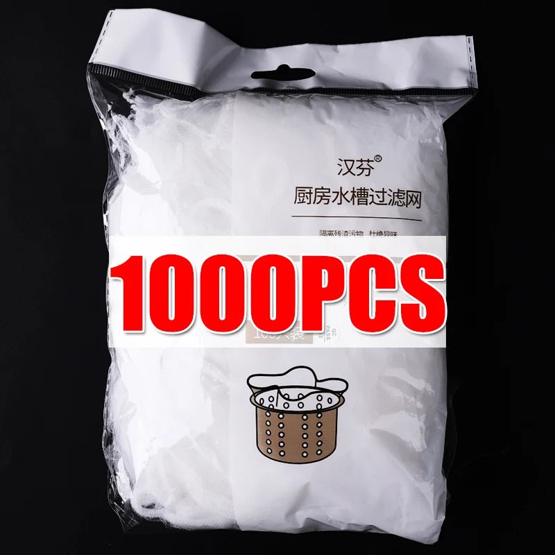 Keuken gootsteen zeef mesh zak - Anti verstopping wegwerp filter - Voor voedselafval - Bivakshop