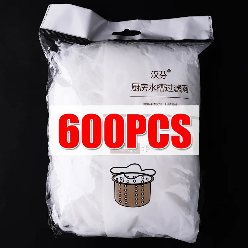 Keuken gootsteen zeef mesh zak - Anti verstopping wegwerp filter - Voor voedselafval - Bivakshop