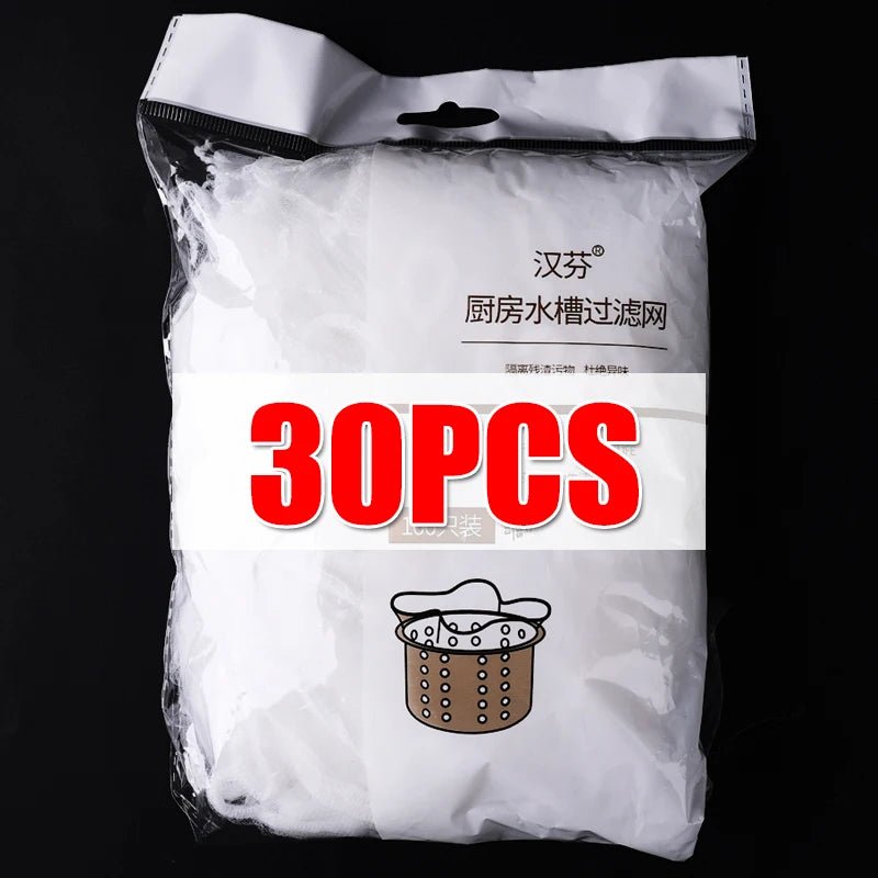 Keuken gootsteen zeef mesh zak - Anti verstopping wegwerp filter - Voor voedselafval - Bivakshop