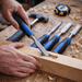 Kinzo - Beitel Set 4 Stuks – Professionele Houtbeitels – Gehard Staal met Ergonomische Grip - Bivakshop
