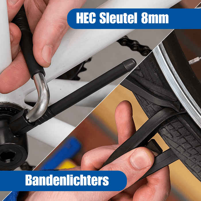 Kinzo - Fietsreparatieset – 20 - Delig – Compleet & Handig voor Onderhoud - Bivakshop