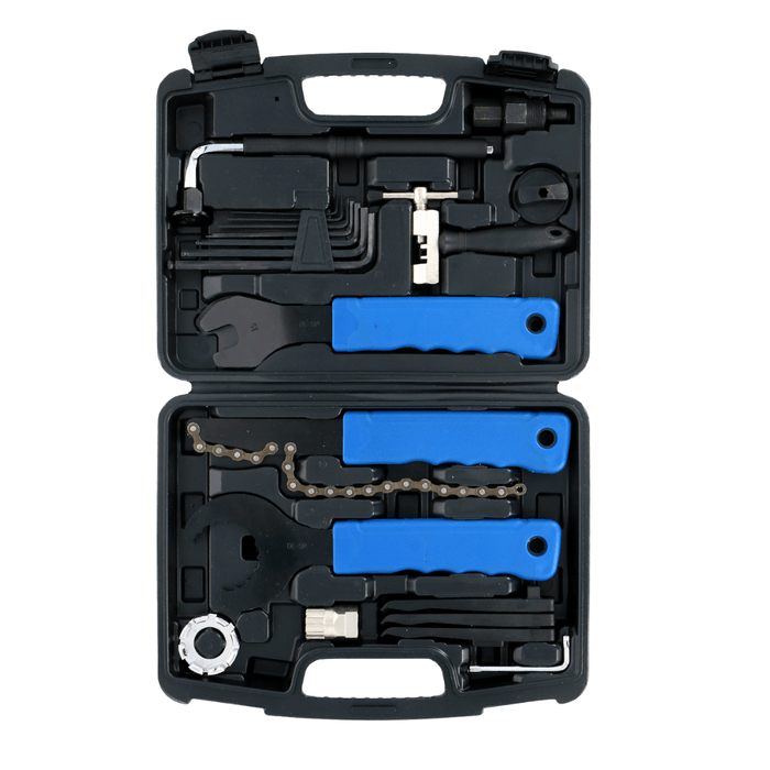 Kinzo - Fietsreparatieset – 20 - Delig – Compleet & Handig voor Onderhoud - Bivakshop