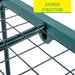 Kinzo - Groeikast met 4 Niveaus – 69 x 49 x 160 cm – Compacte Verticale Kweekkas - Bivakshop