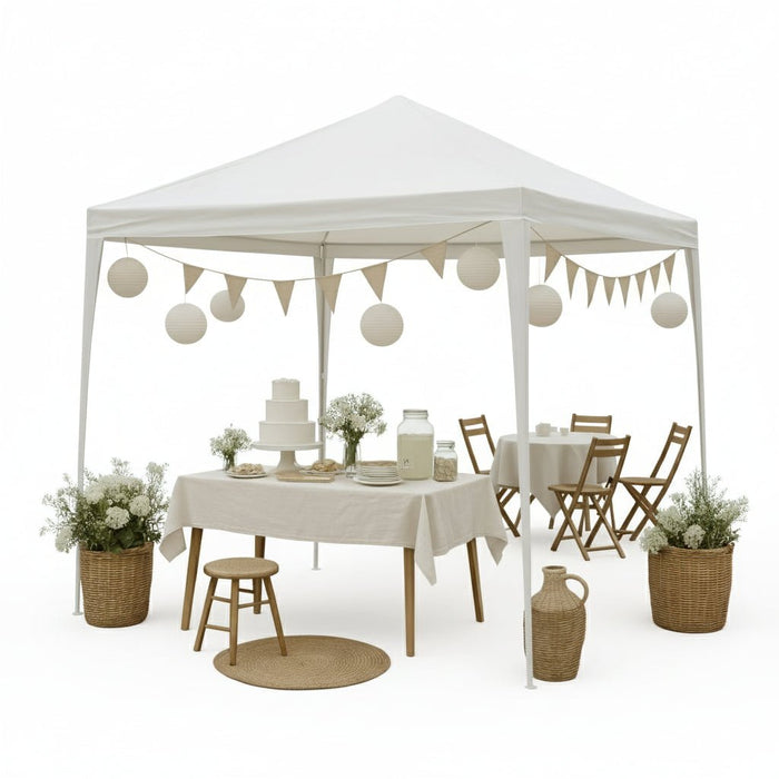 Kinzo - Partytent – 3 x 3 x 2,5 m – Ruim & Weerbestendig - Bivakshop