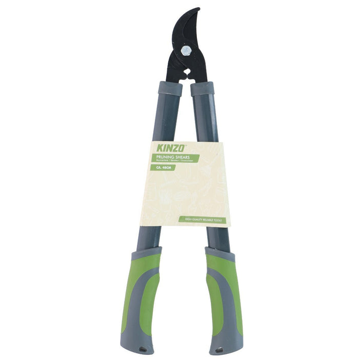 Kinzo - Snoeischaar – 48 cm – Takkenschaar met Hefboomwerking – Duurzaam Tuingereedschap - Bivakshop