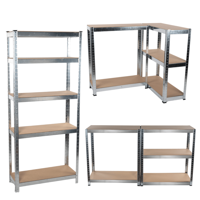 Kinzo - Stellingkast 5 - Lagen – Stevig & Ruimtebesparend – Universeel Opbergrek - Bivakshop