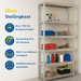 Kinzo - Stellingkast 5 - Lagen – Stevig & Ruimtebesparend – Universeel Opbergrek - Bivakshop