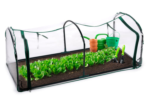 Kinzo - Tunnelkas – Foliekas – Compact voor volle grond (130 x 60 x 50 cm) - Bivakshop