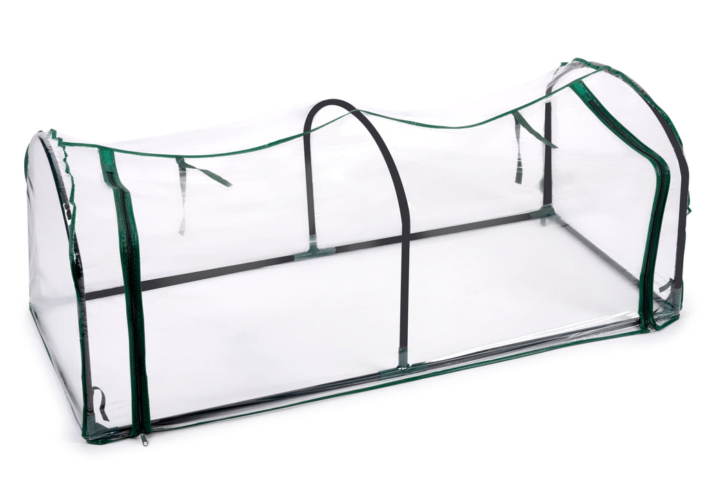 Kinzo - Tunnelkas – Foliekas – Compact voor volle grond (130 x 60 x 50 cm) - Bivakshop