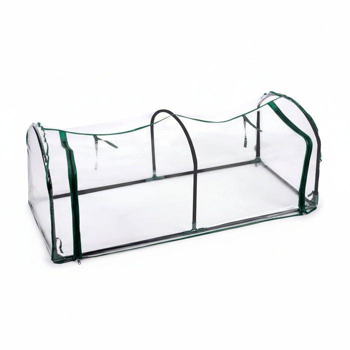 Kinzo - Tunnelkas – Foliekas – Compact voor volle grond (130 x 60 x 50 cm) - Bivakshop