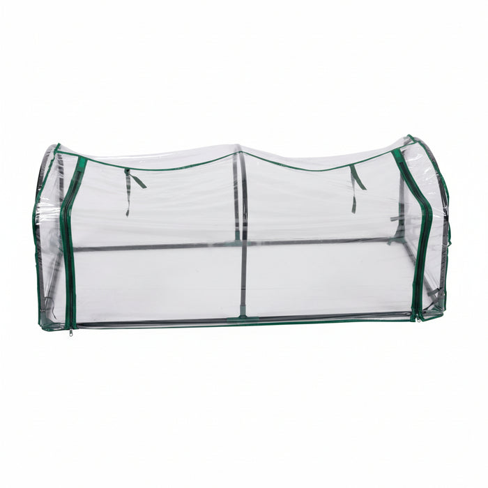 Kinzo - Tunnelkas – Foliekas – Compact voor volle grond (130 x 60 x 50 cm) - Bivakshop