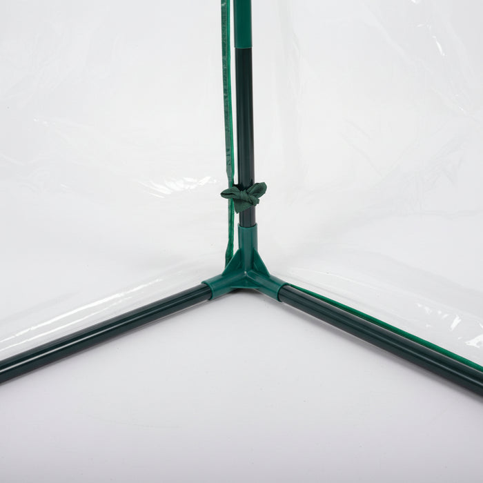 Kinzo - Tunnelkas – Foliekas – Compact voor volle grond (130 x 60 x 50 cm) - Bivakshop