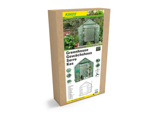 Kinzo – Walk - in broeikas – Duurzaam – Ruime kweekkas met 6 schappen - Bivakshop