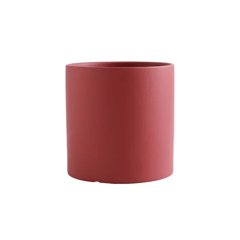 Kleurrijke keramische Bloempot - Succulente plantenbak in Scandinavische stijl - Met drainagegaten - Bivakshop