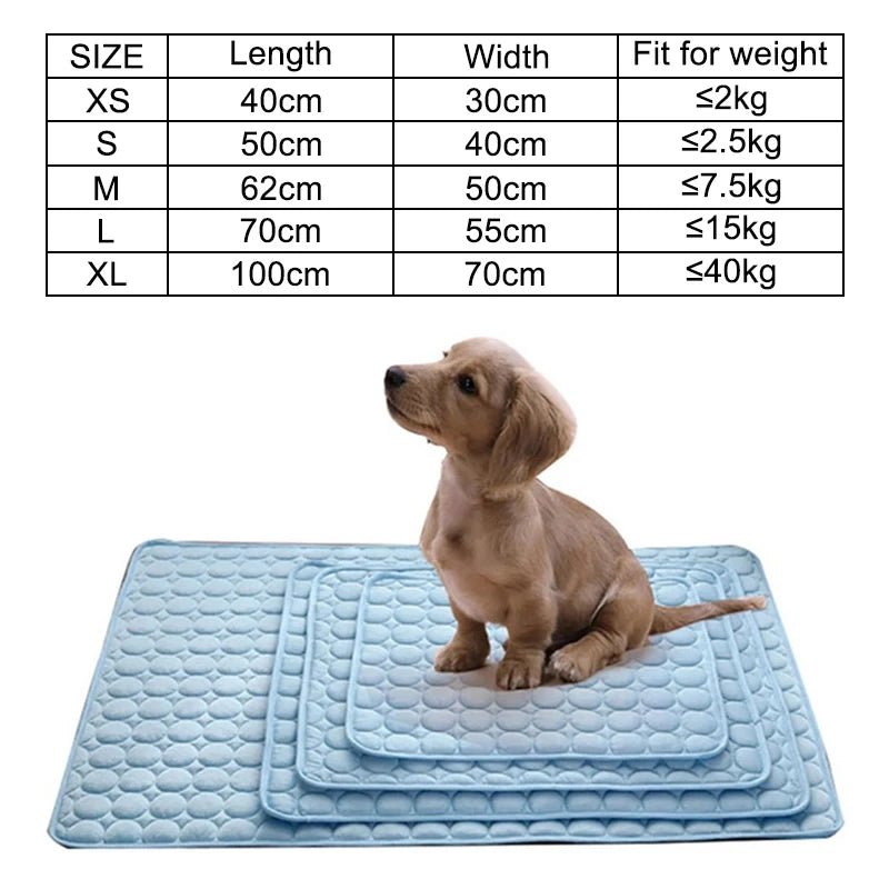 Koelmat - Voor huisdieren zomer katten en honden - Sofa nest bed slaapmat - Bivakshop