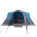 Koepeltent – 6 - persoons tent – Waterdicht – Blauw - Bivakshop