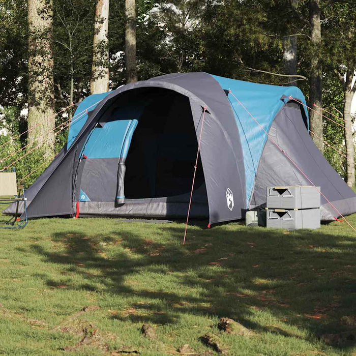Koepeltent – 6 - persoons tent – Waterdicht – Blauw - Bivakshop