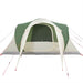 Koepeltent – 6 - persoons tent – Waterdicht – Groen - Bivakshop