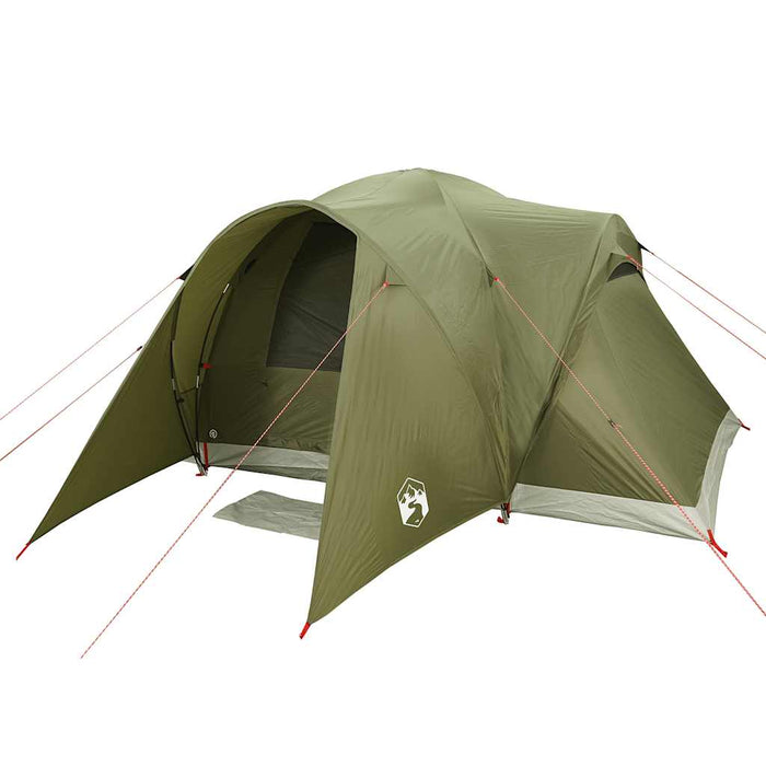 Koepeltent – 6 - persoons tent – Waterdicht – Olijfgroen - Bivakshop