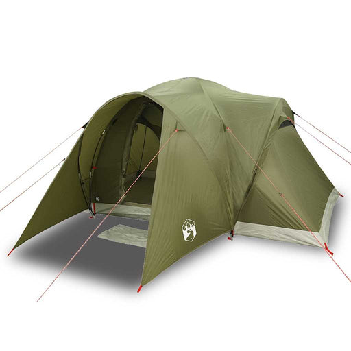 Koepeltent – 6 - persoons tent – Waterdicht – Olijfgroen - Bivakshop