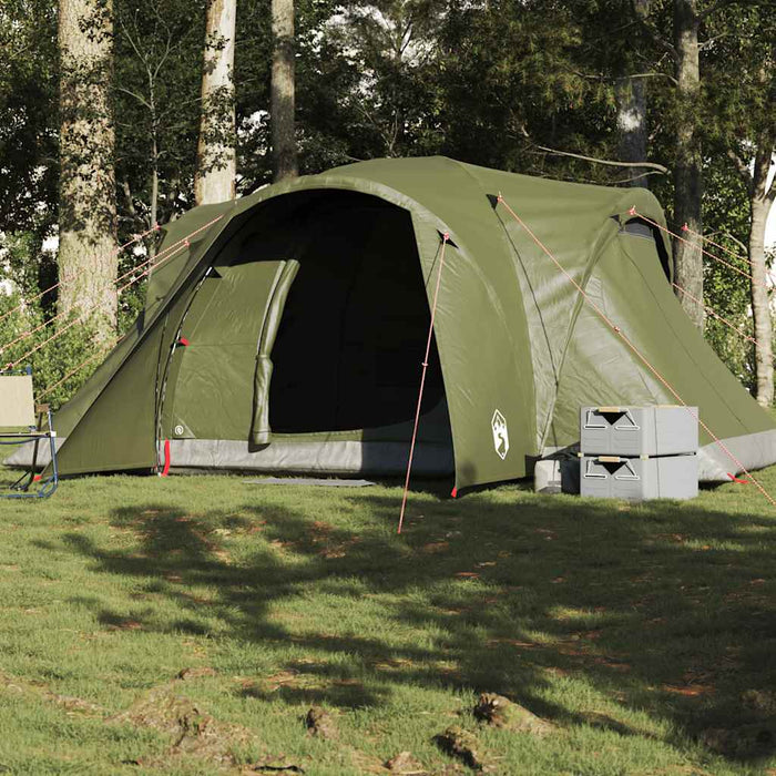 Koepeltent – 6 - persoons tent – Waterdicht – Olijfgroen - Bivakshop
