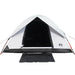 Koepeltent – Verduisterend – Waterdicht wit – 2, 3, 4 of 6 Personen - Bivakshop