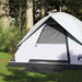 Koepeltent – Verduisterend – Waterdicht wit – 2, 3, 4 of 6 Personen - Bivakshop