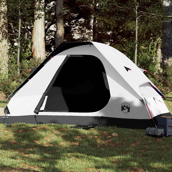 Koepeltent – Verduisterend – Waterdicht wit – 2, 4 of 6 Personen - Bivakshop