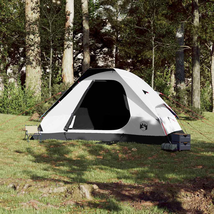 Koepeltent – Verduisterend – Waterdicht wit – 2, 4 of 6 Personen - Bivakshop
