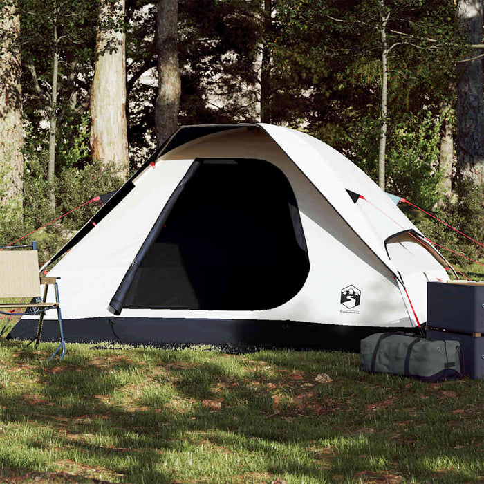 Koepeltent – Verduisterend – Waterdicht wit – 2, 4 of 6 Personen - Bivakshop