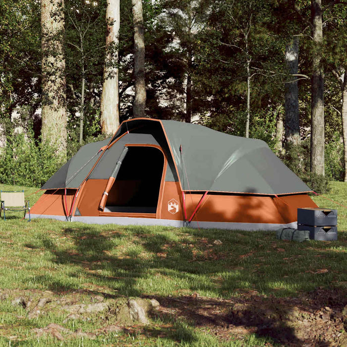 Koepeltent Waterdicht – Oranje – Compact & Stevig voor Kamperen – 2 - 3 Personen - Bivakshop