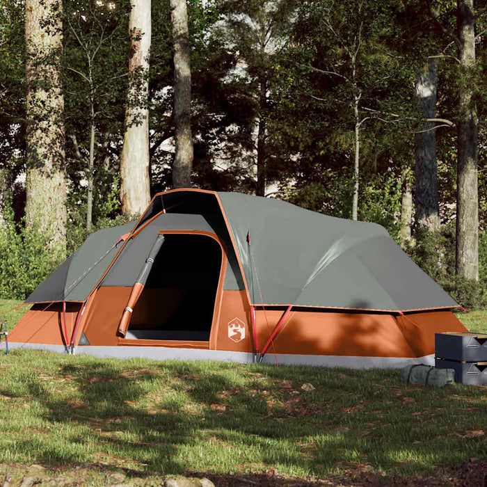 Koepeltent Waterdicht – Oranje – Compact & Stevig voor Kamperen – 2 - 3 Personen - Bivakshop