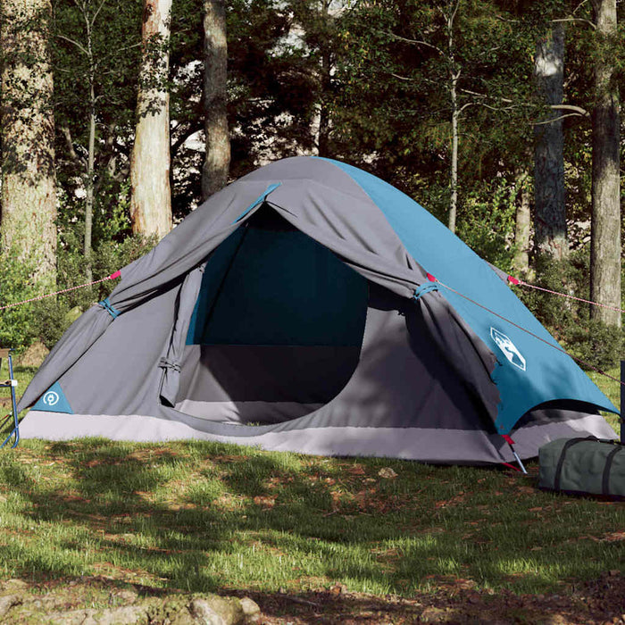 Koepeltent – Waterdichte tent – Blauw – Compact ontwerp – 2 of 4 Personen - Bivakshop