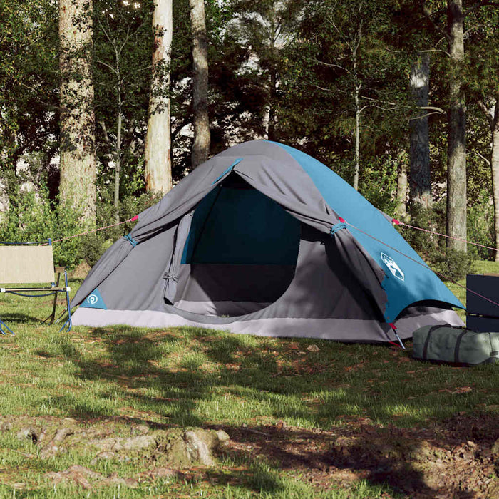 Koepeltent – Waterdichte tent – Blauw – Compact ontwerp – 2 of 4 Personen - Bivakshop