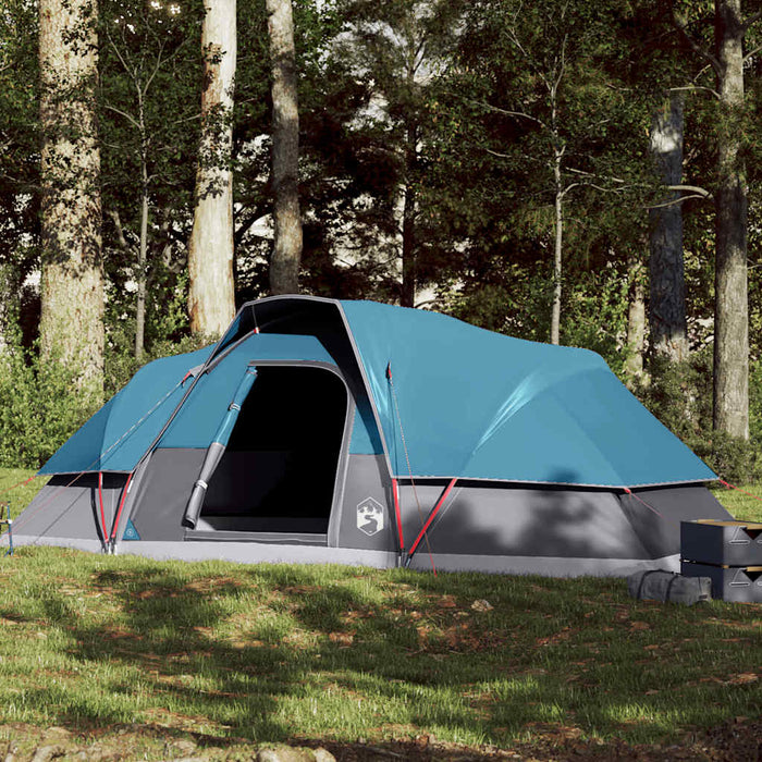 Koepeltent – Waterdichte tent – Blauw – Compact ontwerp – 9 of 11 Personen - Bivakshop