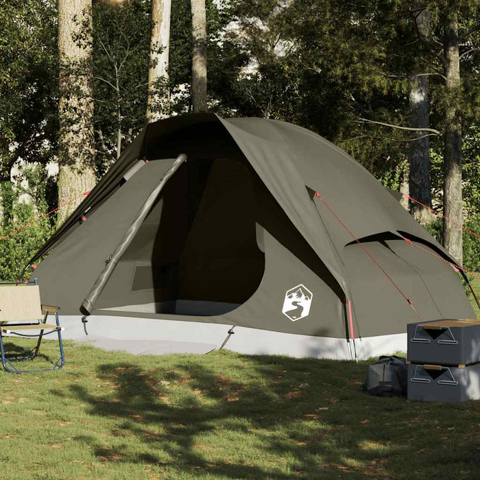 Koepeltent – Waterdichte tent – Bruin – Compact ontwerp – 2, 4 of 6 Personen - Bivakshop