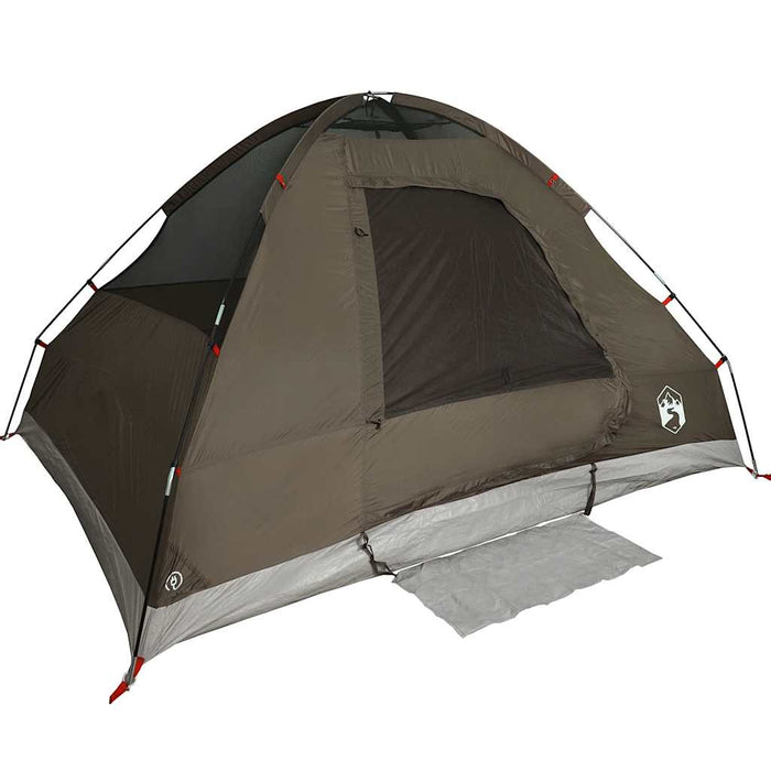 Koepeltent – Waterdichte tent – Bruin – Compact ontwerp – 2, 4 of 6 Personen - Bivakshop
