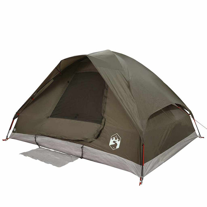 Koepeltent – Waterdichte tent – Bruin – Compact ontwerp – 2, 4 of 6 Personen - Bivakshop