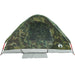 Koepeltent – Waterdichte tent – Camouflage – Compact ontwerp – 2, 4 of 6 Personen - Bivakshop